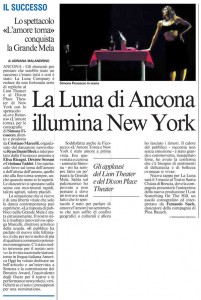 La Luna illumina New York